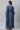 Bright Blue Embellished Kurta, Palazzo and Choker Dupatta