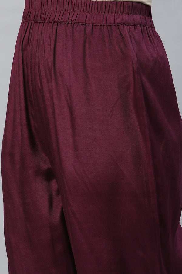 Yellow Embroidered Kurta, Palazzo & Dupatta Set