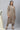 Greyish Gold Toned Brown Festive Kurta, Pants &amp; Dupatta Set