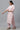 Pink Cotton Lurex Kurta &amp; Palazzo Set