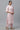 Pink Cotton Lurex Kurta &amp; Palazzo Set