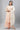 Peach Embroidered Kurta, Palazzos and Off-White Dupatta Set