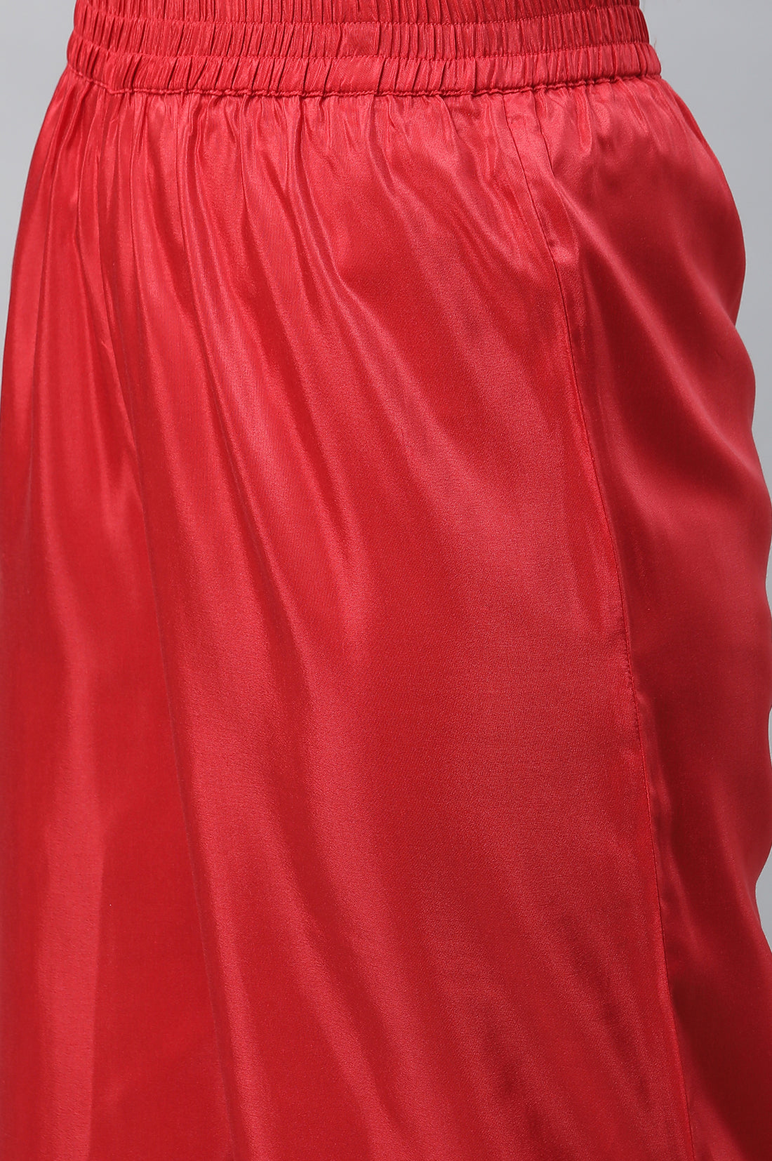 Blue Embellished Festive Kurta, Palazzo &amp; Dupatta Set