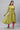 Green Kota Gilet, Textured Kurta &amp; Tights Set