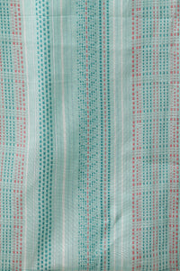 Green Printed Kurta, Pants &amp; Dupatta Set