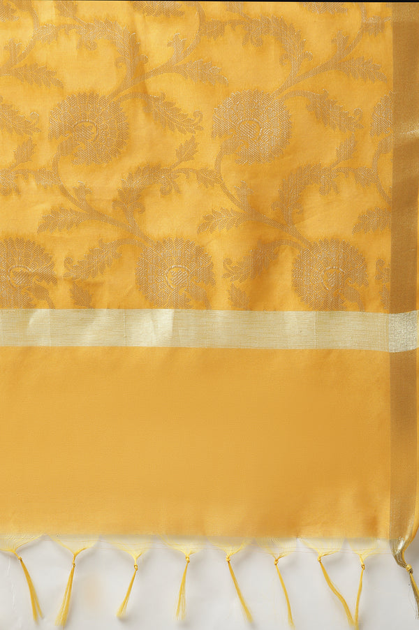 Grey Embellished Kurta, Pants & Dupatta