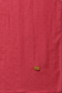 Pink Floral Printed Anarkali Dress with Choker Dupatta