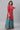 Red Printed Festive Kurta, Skirt and Dupatta Set