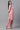 Pink Floral Foil Printed Short Kurta and Pants Co-ord Set