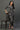 Black Floral Printed Kurta and Pants Coord Set