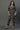 Black Floral Printed Kurta and Pants Coord Set
