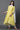 Yellow Asymmetrical Kurta, Tights and Dupatta Set
