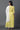 Yellow Asymmetrical Kurta, Tights and Dupatta Set
