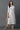 White Printed Sequined Kurta, Trousers and Dupatta Set