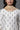 White Printed Sequined Kurta, Trousers and Dupatta Set