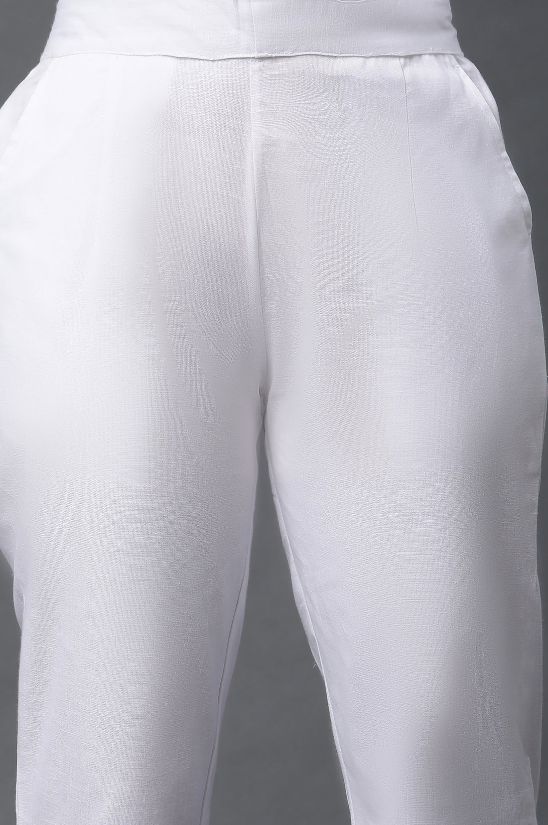 Pink Printed Kurta, Trousers and Dupatta Set