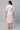 White Checker Modern Kurta and Pants Set