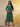 Green Lurex Straight Kurta and Pants Set