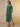 Green Lurex Straight Kurta and Pants Set