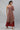 Brown Layered Dress with Asymmetrical Sleeves