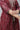 Maroon Embellished Festive Jumpsuit with Attached Sheer Layer