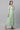 Light Green Flared Anarkali Chanderi Kurta, Tights a&amp; Dupatta Set