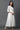 White Anarkali Kurta, Tights and Dupatta Set