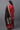 Red Mirror Embroidered Short Kurti, Sharara and Dupatta Set