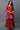 Red Mirror Embroidered Short Kurti, Sharara and Dupatta Set