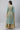 Blue Sheer Embellished Gilet and Dress Set