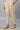 Beige Straight Fit Trouser Pants
