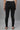 Black Solid Skinny Cotton Churidar