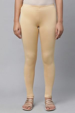 Gold Skinny Tights