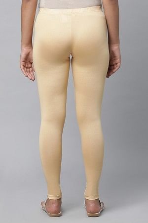 Gold Skinny Tights