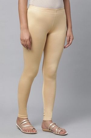 Gold Skinny Tights