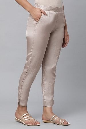 Cuban Gold Pants in Korean Satin