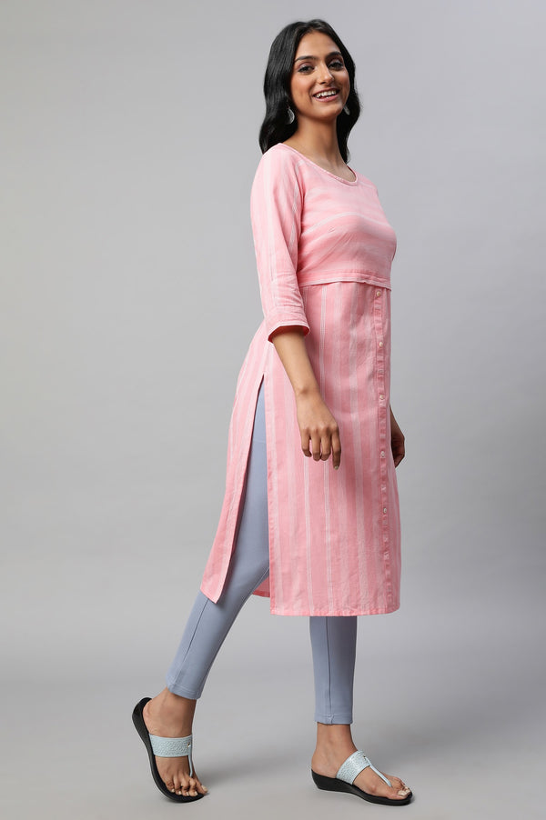 Light Blue Solid Skinny Fit Yoga Tights With Side Pockets