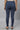 Light Blue Solid Yoga Tights