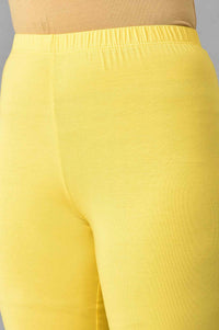 Yellow High Rise Churidar
