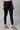 Navy Cotton Lycra Cropped Tights