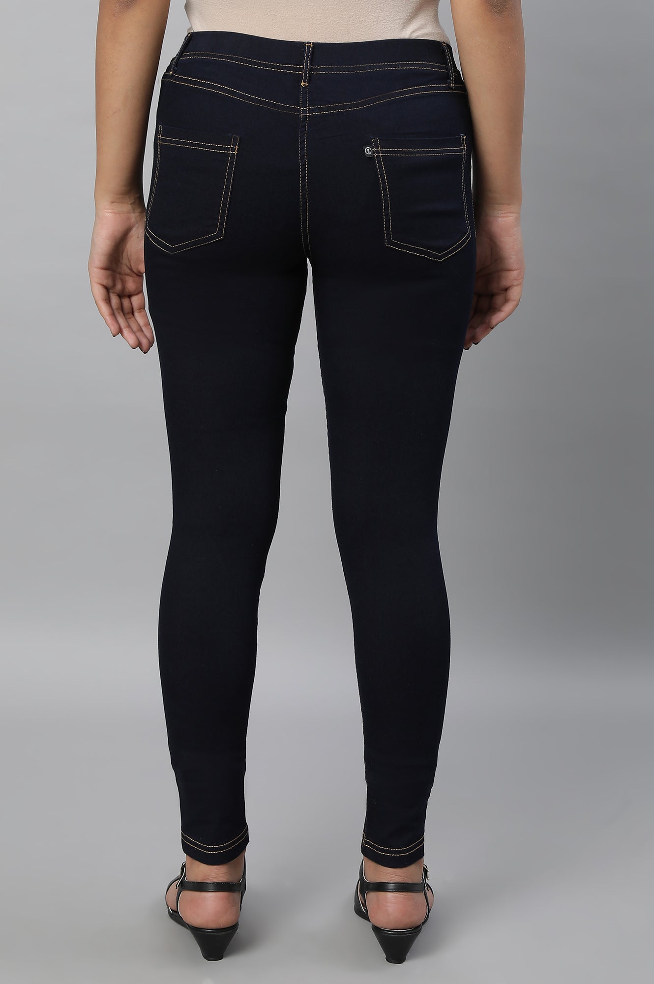 Indigo Blue Denim Jeggings