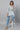 Blue Parallel Denim Pants