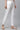 White Lace Inserted Pintuck Trousers
