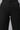 Black Narrow Trousers with Buttons on Hemline