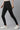 Black Solid Travel Tights