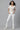 White Athleisure Style Pants