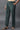 Bottle Green Velvet Straight Pants