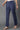 Blue Velvet Straight Pants