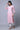 Pink Round Neck Casual kurta