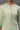 Green Colour Blocked Zari Dobby Kurta